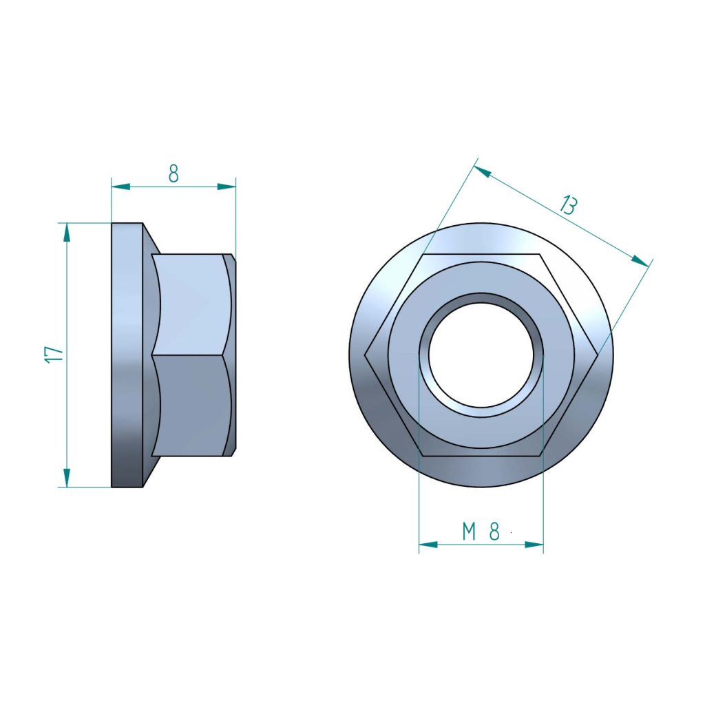 Болт+Гайка(8080+8280)